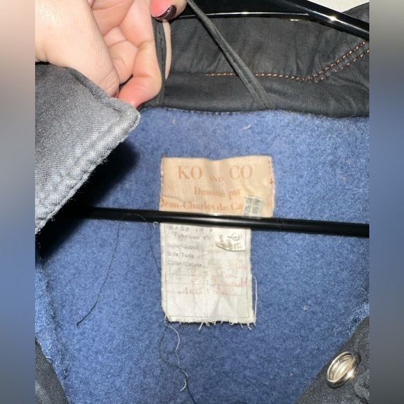 Vintage JEANS CHARLES de CASTELBAJAC Ko and Co puffer star bomber jacket 2 - Picture 8 of 13